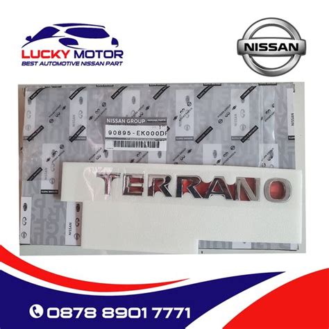 Jual Emblem Emblin Logo Terrano Terano Nissan Di Lapak Nissan Auto Part