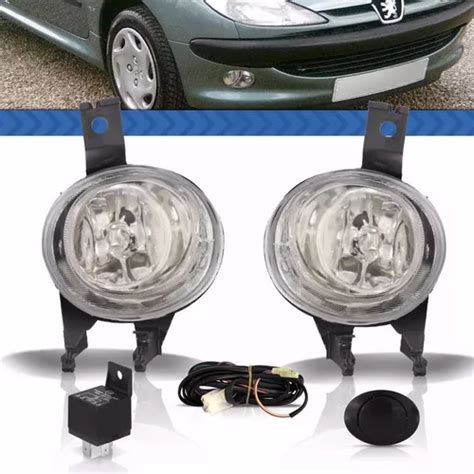 Kit Farol Milha Peugeot 206 206 Sw 2003 2002 2001 2000 98