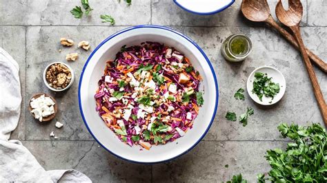 Rotkohl Salat Mit Feta Und Waln Ssen Klara Ida