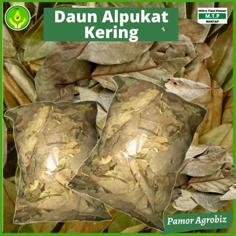 Jual Daun Alpukat Kering Diproses Alami Tanpa Pengawet Dari Daun