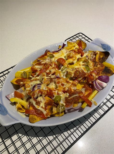 Pizza Nachos Recipe Image By Emma Elliott Pinch Of Nom