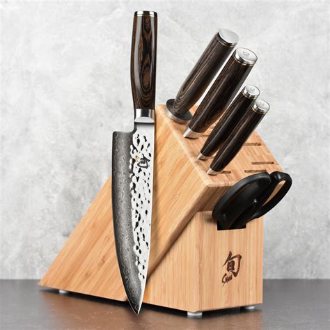 Shun Premier Knife Block Set - 7 Piece – Cutlery and More