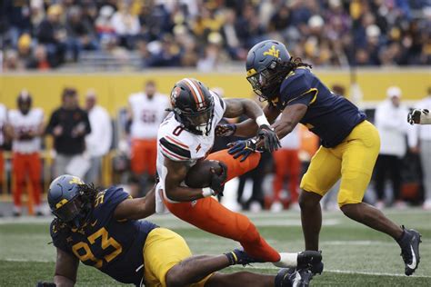 Gordon Romps For 282 Yards 4 Tds Oklahoma State Outlasts West