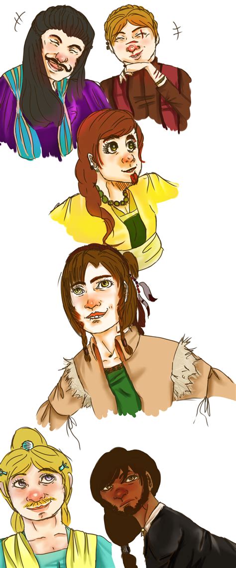 Dwarf Ladies By Lallyzippo On Deviantart