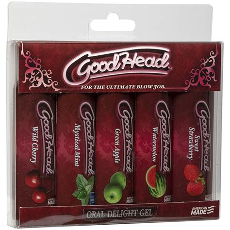 Goodhead Oral Delight Gel 1 Oz 5 Pc Midnight Roxys