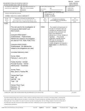 Fillable Online Substantiated Federal St Fax Email Print PdfFiller