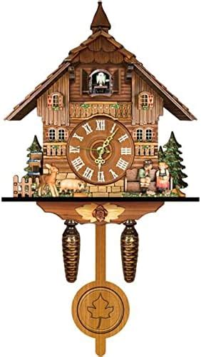 Élégante traditionnelle décorative horloge murale moderne en bois