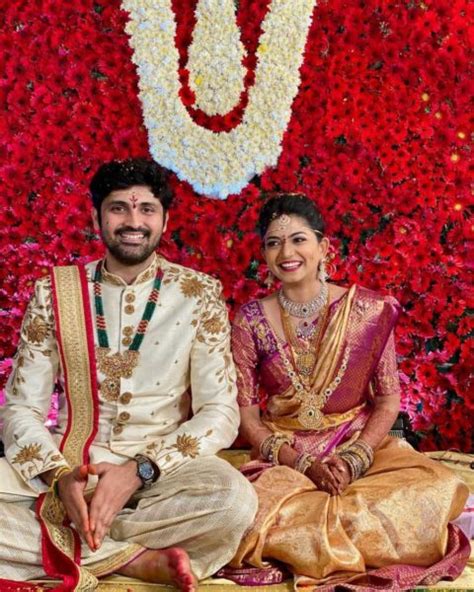 Samrat Reddy Gets Hitched To Anjana Sri Likhita In A Traditional Ceremony