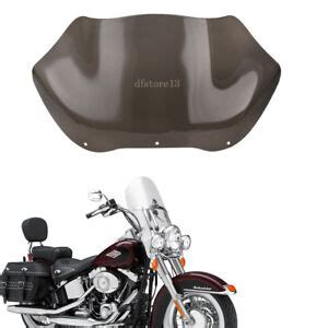 Bulle Moto Pare Brise Vent D Flecteur Pour Harley Flht Flhtc Glide