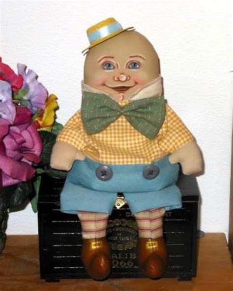 Humpty Dumpty Doll Pdf Pattern Etsy