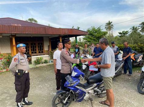 10 Unit SPM Hasil Jarahan Di Kampung Karya Bumi Diserahkan Kepada