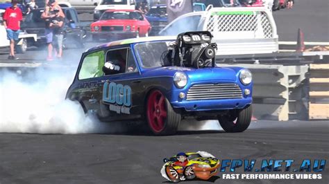 Tubshp Blown Mini Burnouts At Bathurst Autofest 2017 Youtube