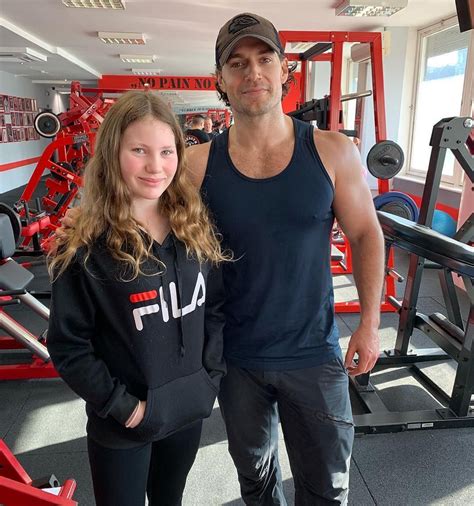 Henry Cavill News on Instagram: “‪“Our daughter with #Superman ...