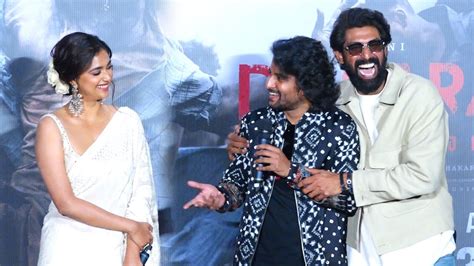 Dasara Movie Dhoom Dhaam Dhosthaan Video Song Launch Event Nani Keerthy Suresh Rana Youtube