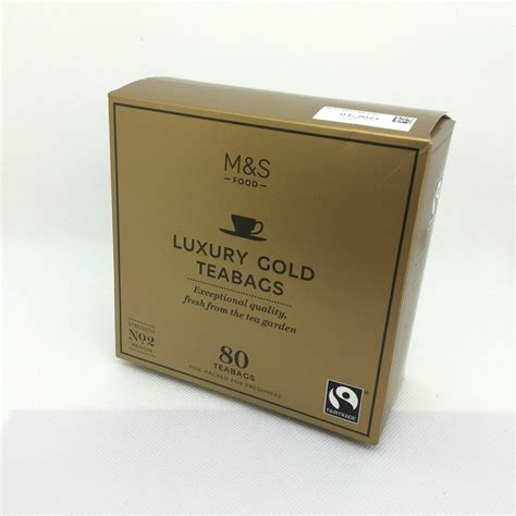 Marks And Spencer Luxury Gold Tea Bags Flash Sales