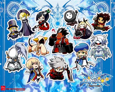 Chibi Blazblue Games Trigger Blaz Calamity Video Blue Hd