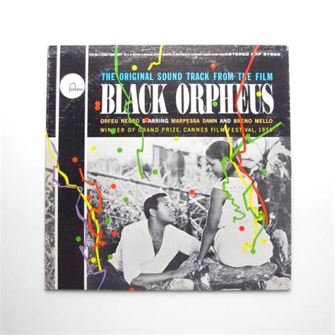 Black Orpheus Soundtrack Record 1964 Fontana Records Etsy Black
