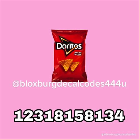 Pin By 123 On Bloxburg Outfit Codes Snack Pictures Bloxburg Decals Codes Bloxburg Decals