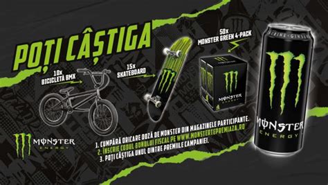 Câștigă 10 Biciclete Bmx Cu Monster Energy