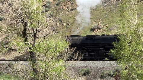 Union Pacific Th Golden Spike Steam Double Header Youtube