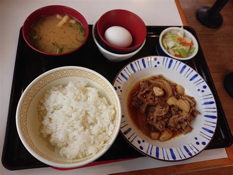 フライドにんにく牛皿定食（すき家／牛丼チェーン） 美味しいものを食べたい！