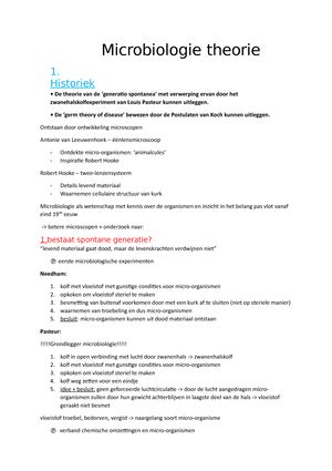 Samenvatting Microbiologie Begrippen 1 College S 2013 2014