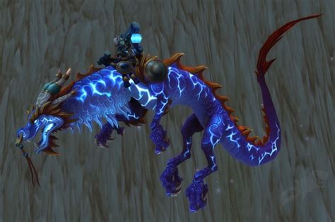 Rênes de serpent nuage de cobalt fulminant Objet World of Warcraft