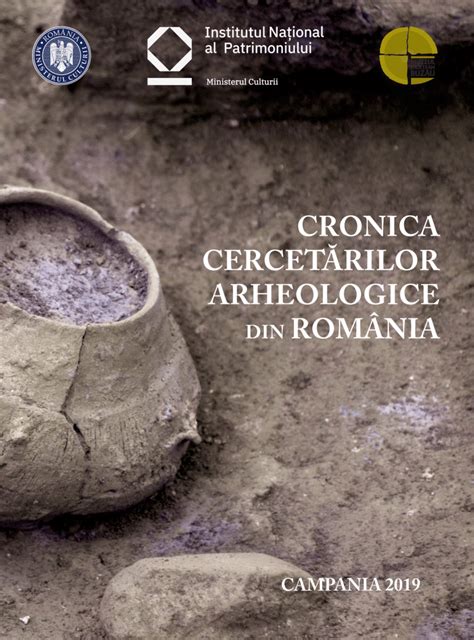 PDF CRONICA CERCETĂRILOR ARHEOLOGICE DIN ROMÂNIA