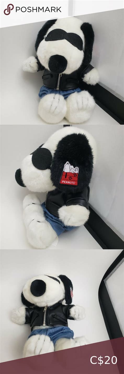 Peanuts Snoopy Joe Cool Plush Snoopy Plush Joe Cool Peanuts Snoopy