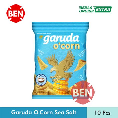 Jual Garuda O Corn SEA SALT 1 Renceng 10 Pcs Ocorn O Corn Biru Jagung