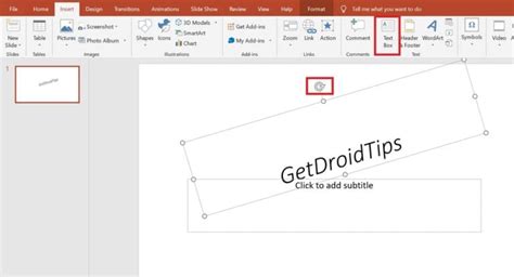 How To Rotate Text In Microsoft Powerpoint Guide