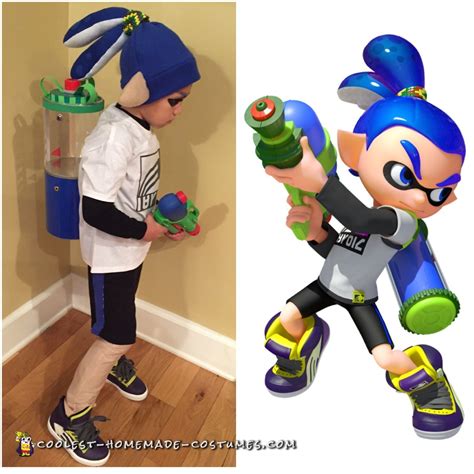 Inkling Boy Costume From Splatoon