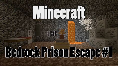 Minecraft Bedrock Prison Escape 1 Adventure Map Youtube