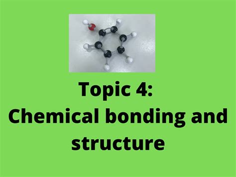 Ppts On Topic Chemical Bonding And Structure Teaching Resources