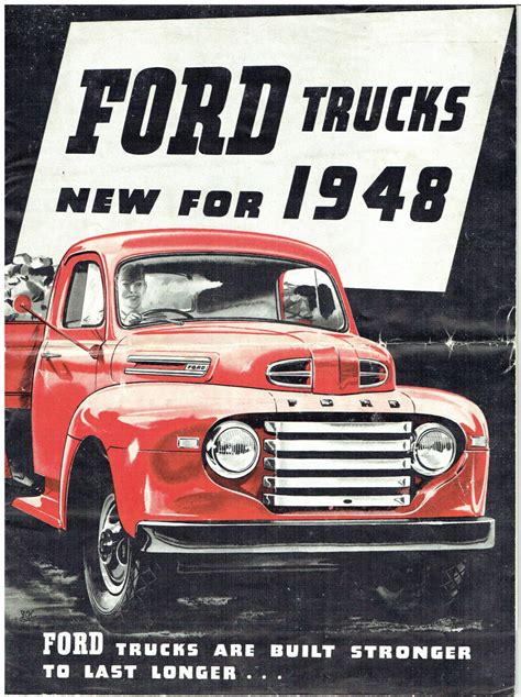 1948 Ford Brochure Australian The Flat Spot