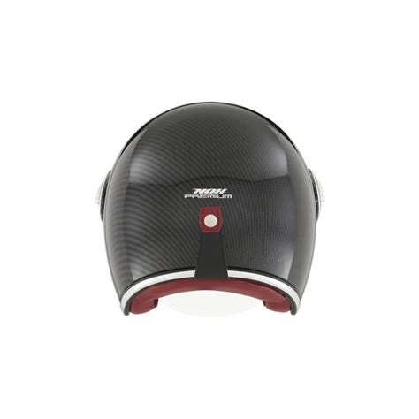 Nox Casque Jet Vintage Moto Scooter Heritage Carbone