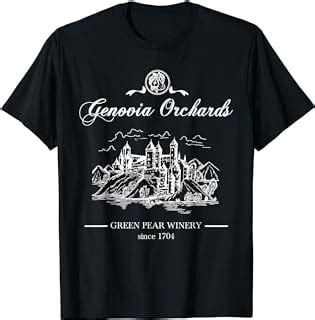 Genovia Orchards Green Pear Winery T Shirt Walmart