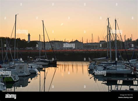 France Charente Maritime La Rochelle The Wet Dock Of The Old Port