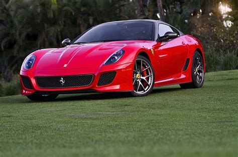 HD Wallpaper Ferrari Red 599 GTO Front Wallpaper Flare