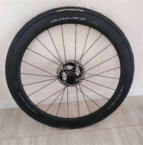 Roues SHIMANO Dura Ace C50 Disc SHIMANO Vannes Troc Vélo