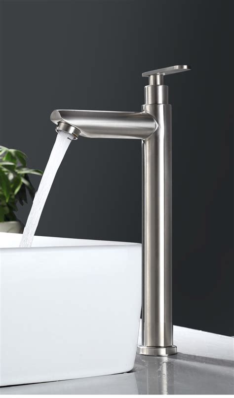 Sus Stainless Lavatory Faucet Stainless High Quality Single