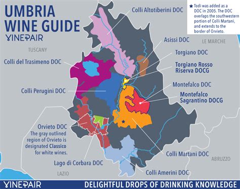 Your Guide To The Wines Of Umbria With Map Vinepair