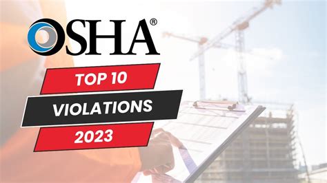 Osha S Top Safety Violations For Youtube