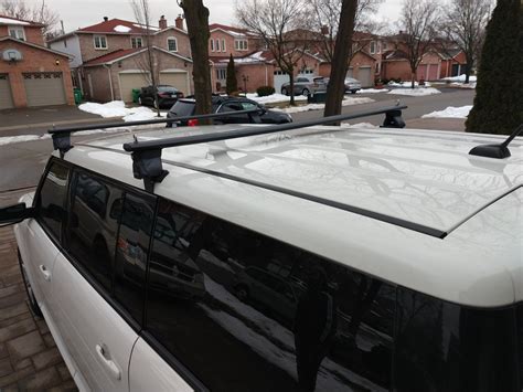 2019 Ford Flex Jet Wing Bare Roof Rack RackTrip Canada Car Racks