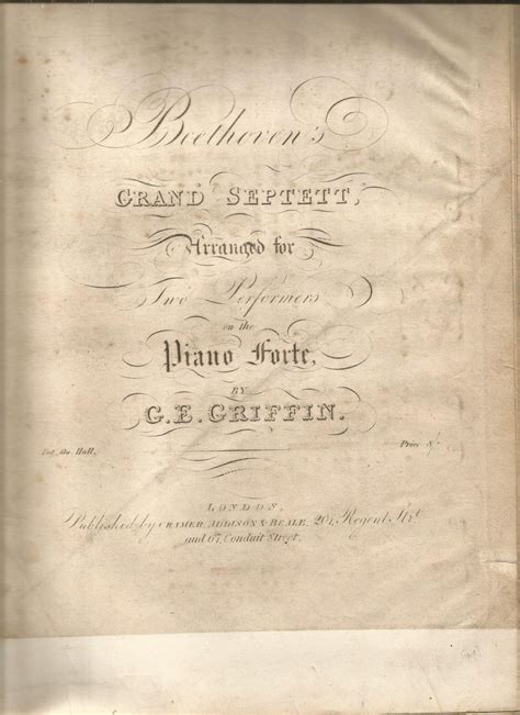 Beethoven's 8th Symphony, In F, Arranged for Two Performers on the ...