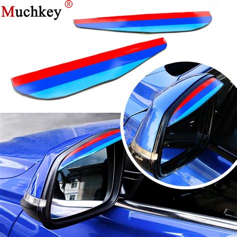 Flexible Pvc Car Rearview Mirror Sun Visor Rain Shield Guard Auto Car