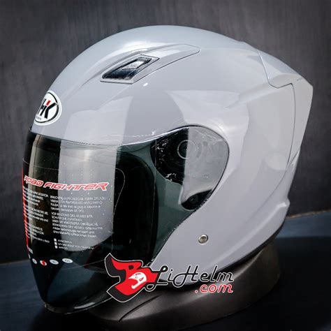 Jual NHK HELM R1 ELITE SOLID DIM GREY GLOSSY SINGLE VISOR Shopee