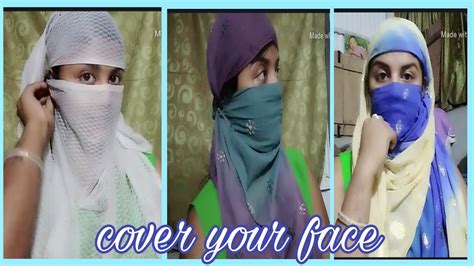 How To Cover Face With Dupatta As A Sun Protaction YouTube