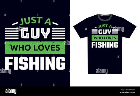 Fishing T Shirt Design Template Vector Stock Vector Image Art Alamy