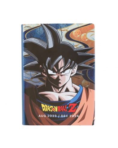 AGENDA ESCOLAR 2023 2024 SEMANA VISTA POCKET 17 MESES DRAGON BALL